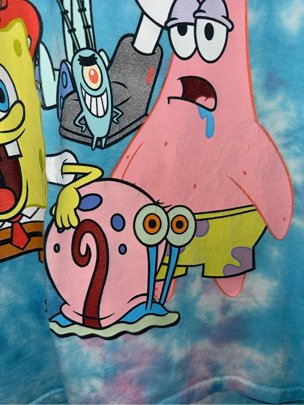 Tie-Dye SpongeBob Character Graphic Tee - Picture 3 of 5